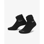 Meia de Treino Nike Everyday Com Babado - Preto