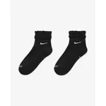 Meia de Treino Nike Everyday Com Babado - Preto