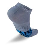 Meia Unissex Under Armour Essentials Invisivel - Pacote com 6 pares - Azul