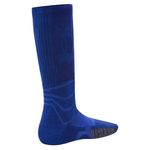 Meia Under Armour Cano Médio Playmaker - Azul cobalto 