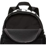 Mochila Nike Brasilia Mini JDI Infantil - Preto+Branco