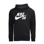 Blusão Moletom Nike Sb Icon Hoodie - Masculino - Preto e Branco
