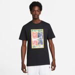 Camiseta Nike Court Heritage Masculina - Preta 