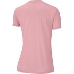 Camiseta Nike Dry Leg Tee Crew Feminina - Pink+Preto