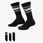 Meia Nike Everyday Plus Cushioned (3 Pares) Unissex - 29/34 - Tamanho P