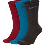 Kit 6 pares Meias Nike Everyday Plus Cushioned - 34 ao 38