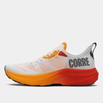 Tênis Olympikus Corre 4 - Branco+Laranja