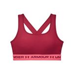 Top de Treino Feminino Under Armour Crossback Mid - Rosa
