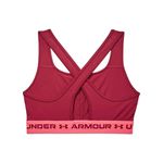 Top de Treino Feminino Under Armour Crossback Mid - Rosa