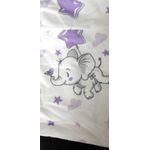Roupão de Banho Teka Kids Felpudo Infantil Lilás