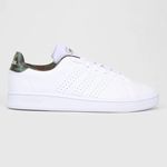 Tênis Adidas Advantage Base Court Lifestyle Masculino - Branco+Preto