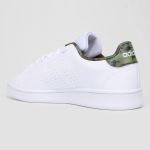 Tênis Adidas Advantage Base Court Lifestyle Masculino - Branco+Preto