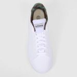 Tênis Adidas Advantage Base Court Lifestyle Masculino - Branco+Preto