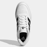 Tênis Adidas Courtblock Masculino - Branco+Preto