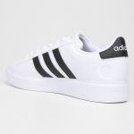 Tênis Adidas Grand Court Base 2.0 Masculino - Branco+Preto