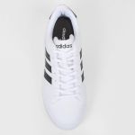 Tênis Adidas Grand Court Base 2.0 Masculino - Branco+Preto