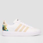 Tênis Adidas Grand Court 2.0 Feminino - Branco+Chumbo