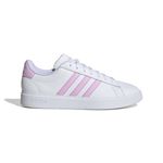 Tênis Adidas Casual Court Feminino IE5255 - Branco+Lilás