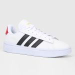 Tênis Adidas Grand Court Alpha Masculino - Branco+Preto