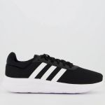 Tenis Adidas Lite Racer 4 0 Masculino - Preto+Branco