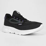 Tênis Fila Engage Feminino - Preto+Lilás