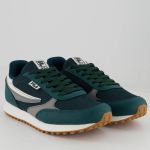 Tênis Fila Renno Classic Masculina - Branco+Cinza