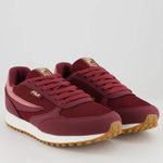 Tênis Fila Renno Classic Feminino - Vermelho