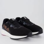 Tênis Fila Ride Feminino - Preto+Rosa