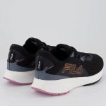 Tênis Fila Ride Feminino - Preto+Rosa