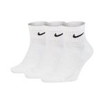 Kits 6 Pares de Meia Nike Everyday Branca Cano alto-44/48