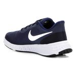 Tênis Nike Revolution 5 Masculino - Marinho+Branco