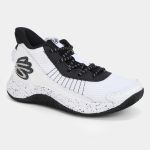Tênis Cano Médio Under Armour Curry 3Z7 Masculino - Branco+Preto
