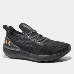 Tênis Under Armour Ch.Quicker - Preto+Dourado