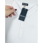 Gola polo poliamida chinês Hugo Boss - Branca