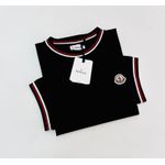 CAMISETA MONCLER - PRETO