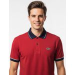 Gola Polo Lacoste Diferenciada Importada - Vinho