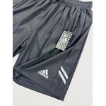 Shorts Adidas - Dry Fit Respirável - Chumbo