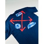 Camiseta Off-White - Marinho - Oversized 
