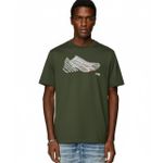 Camiseta Diesel - Verde escuro 