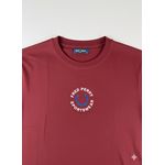 Camiseta Fred Perry - Vermelho - Bordada 