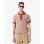 Gola Polo Lacoste Diferenciada Marrom - Original 