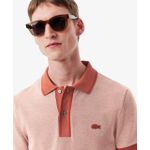 Gola Polo Lacoste Diferenciada Marrom - Original 