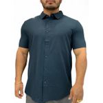 Gola polo poliamida chinês - Marinho