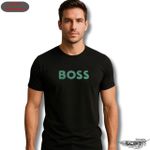 CAMISETA HUGO BOSS NACIONAL - LOGO VERDE 