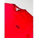 Camiseta Lacoste - Vinho - Monocromática 