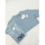 CAMISETA ZARA - AZUL BEBE