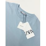CAMISETA ZARA - AZUL BEBE