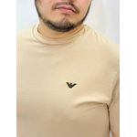 CAMISETA BÁSICA EMPORIO ARMANI - BEGE ARGILA