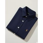 CAMISA SOCIAL INFANTIL - MARINHO