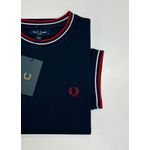 CAMISETA FRED PERRY - MARINHO